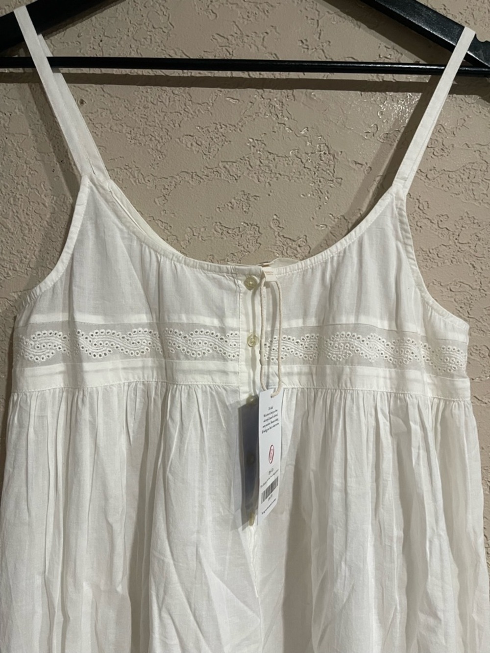 The GREAT | NWT! Eyelet Ruffle Cotton Dress - Picture 5 of 8